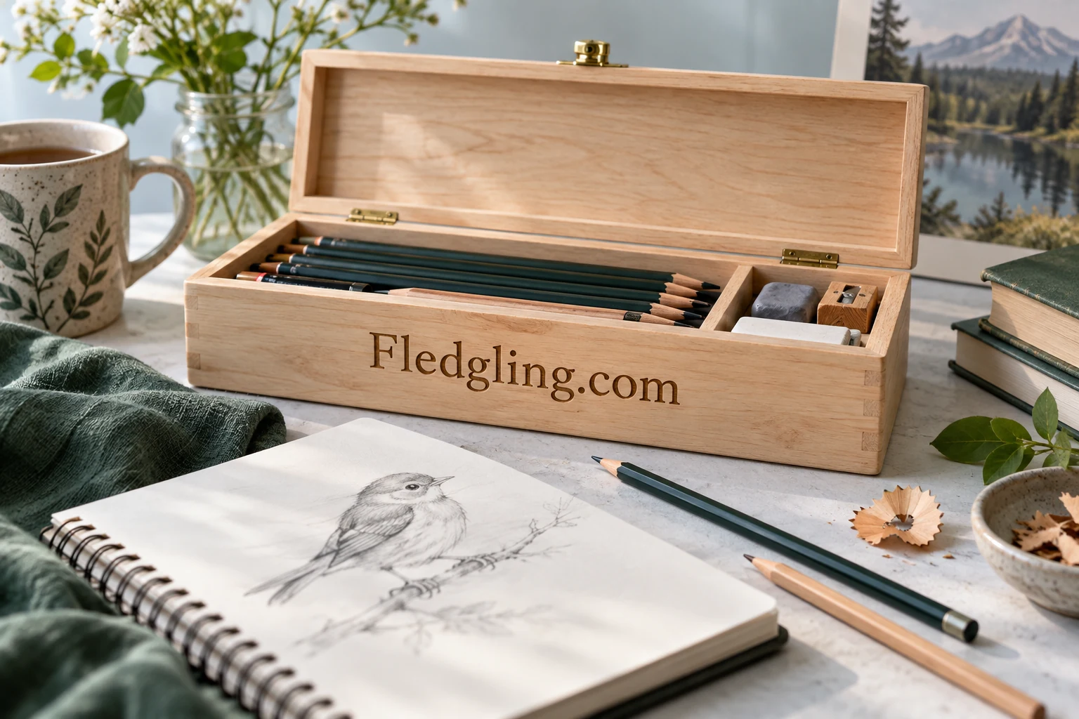 Make the first thing worth keeping: a Fledgling.com concept